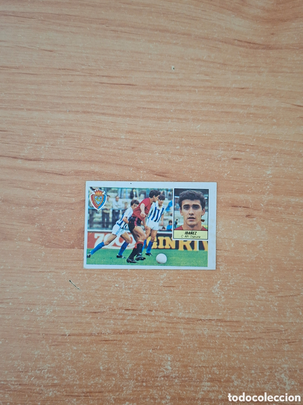 Figurine di Calcio: Este 84 85 iba&ntilde;ez osasuna fichaje 29 despegado ver fotos