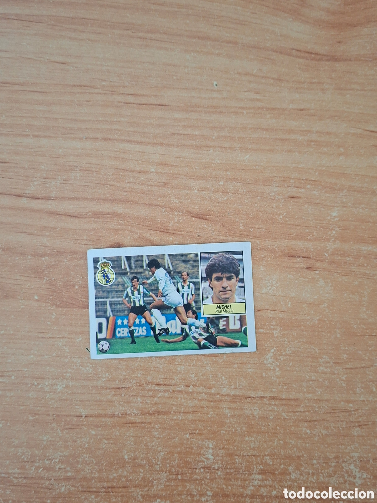 Football Stickers: Este 84 85 Michel Madrid rookie fichaje despegado ver fotos