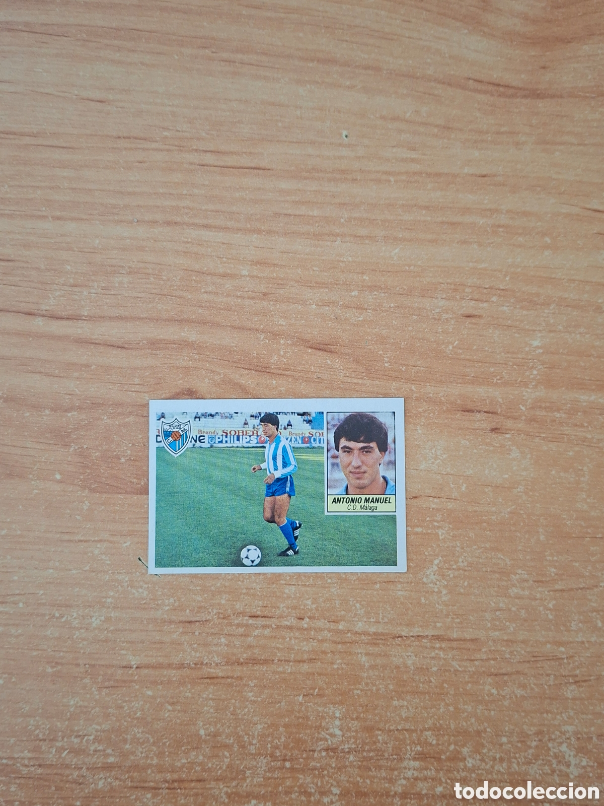 Football Stickers: Este 84 85 Antonio Manuel M&aacute;laga coloca despegado ver fotos