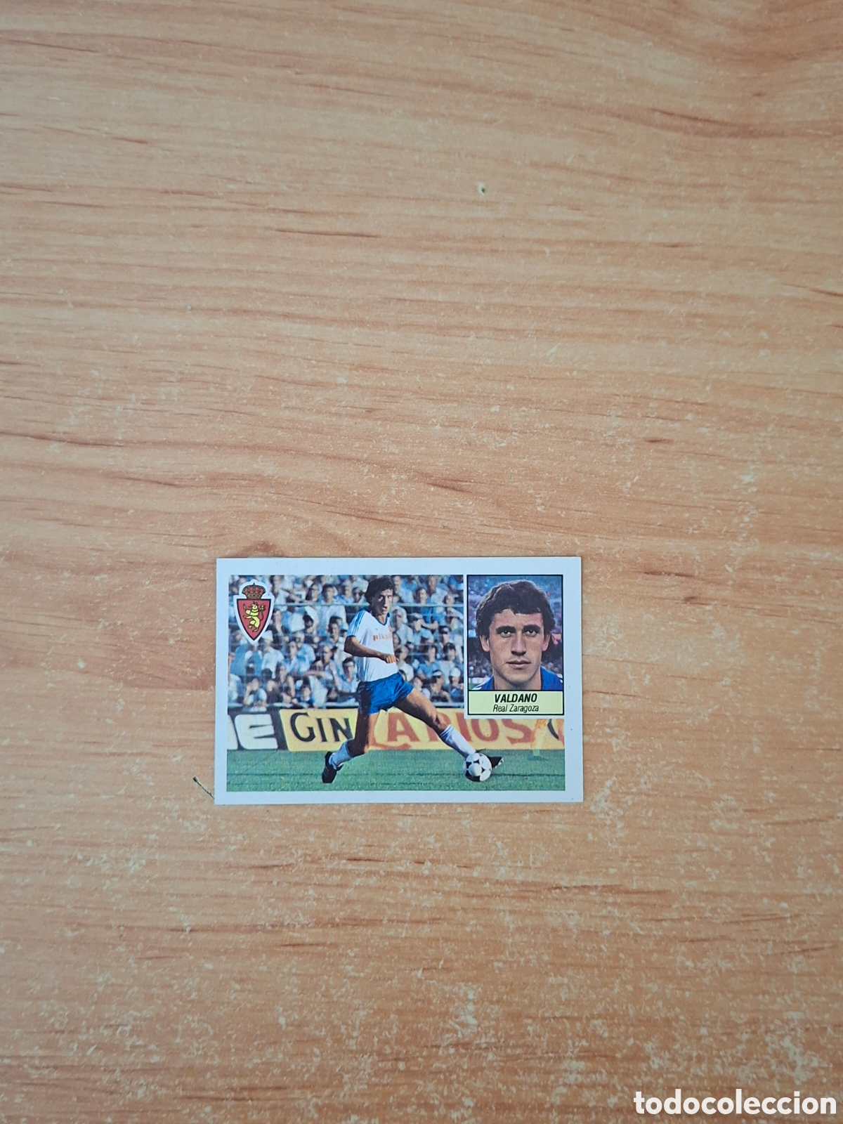 Football Stickers: Este 84 85 valdano Zaragoza baja despegado ver fotos
