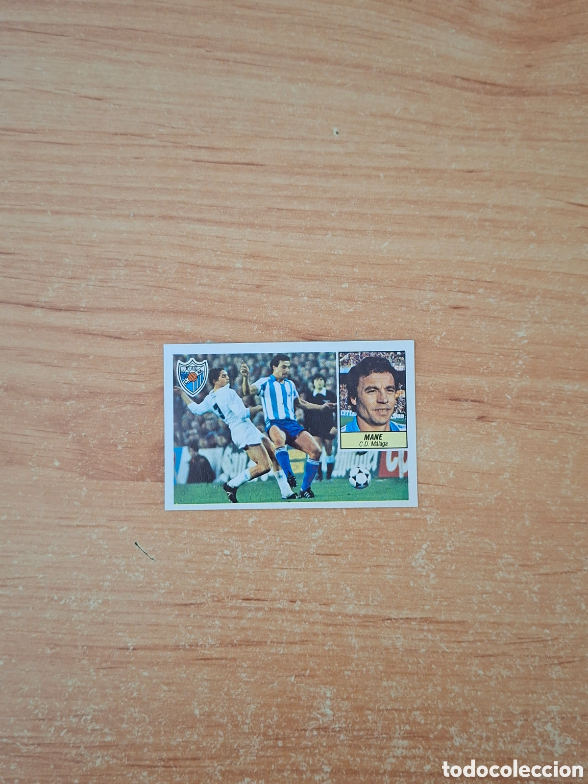 Cromos de f&uacute;tbol: Este 84 85 mane l malaga baja despegado ver fotos