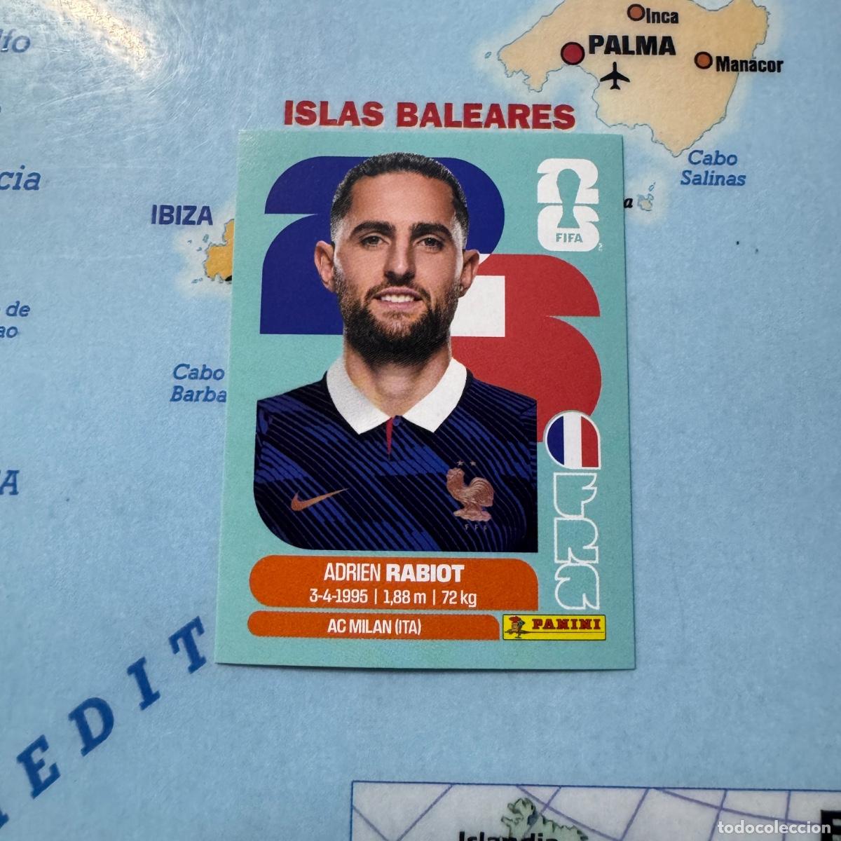Fu&szlig;ball-Sticker: Francia n&uacute;mero 12 cromo panini Mundial Fifa World Cup 2026