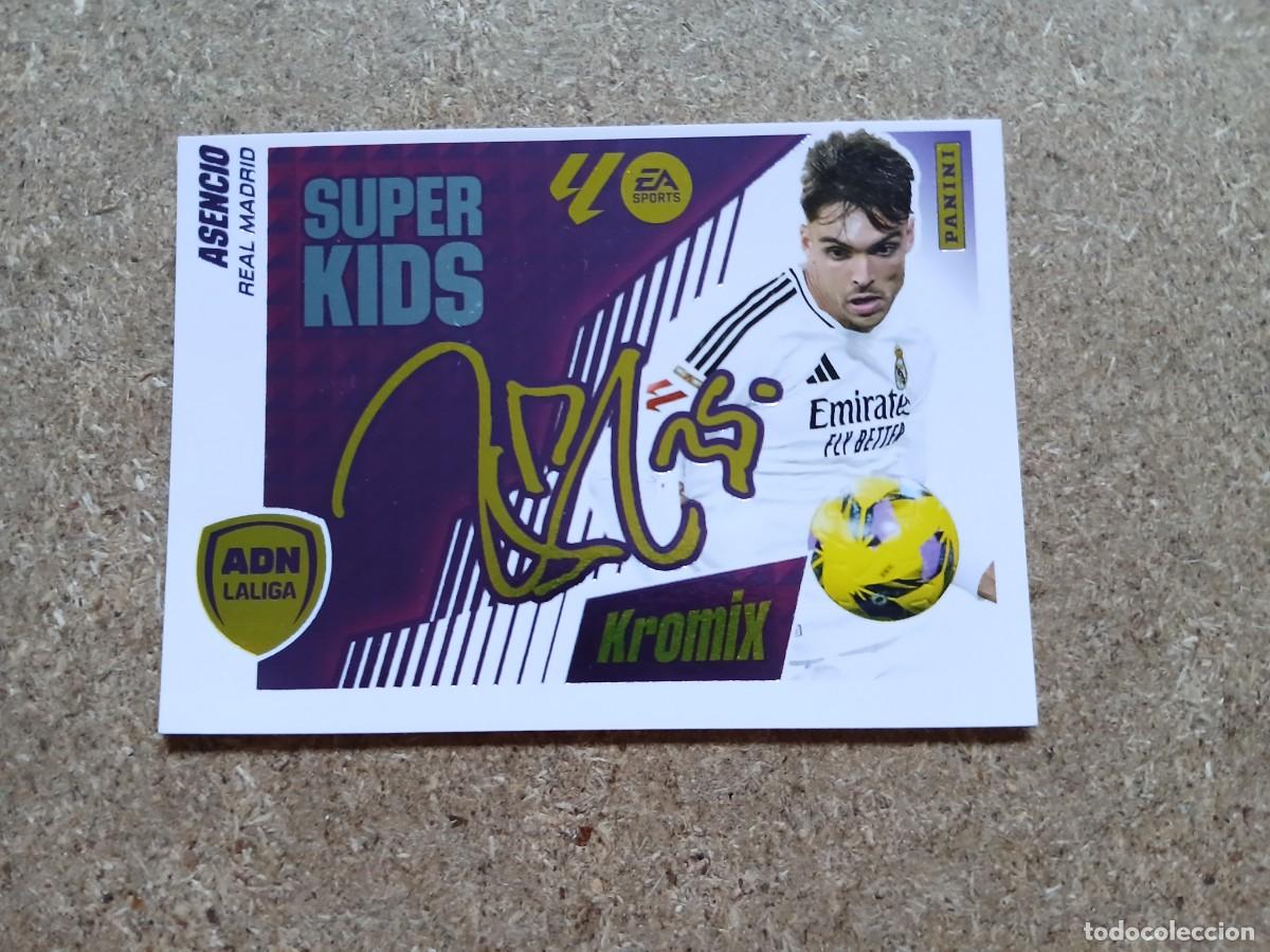 Figurine di Calcio: ASENCIO - REAL MADRID ADN LALIGA SUPER KIDS KROMIX N&ordm; K1 LIGA ESTE 2025 2026 - 25 26