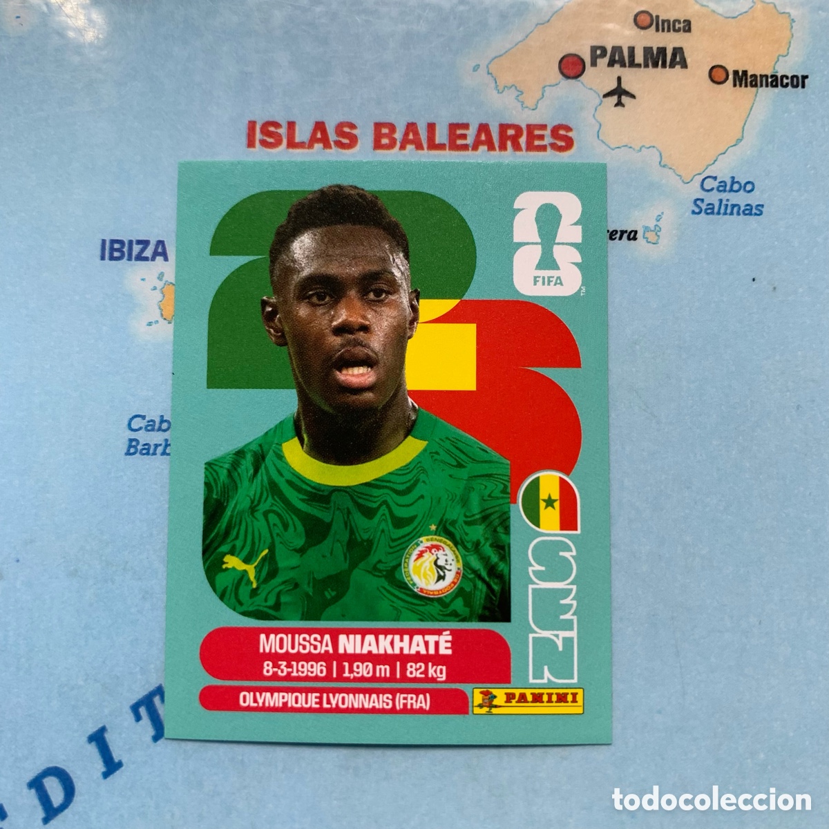 Figurine di Calcio: Senegal n&uacute;mero 4 cromo panini Mundial Fifa World Cup 2026