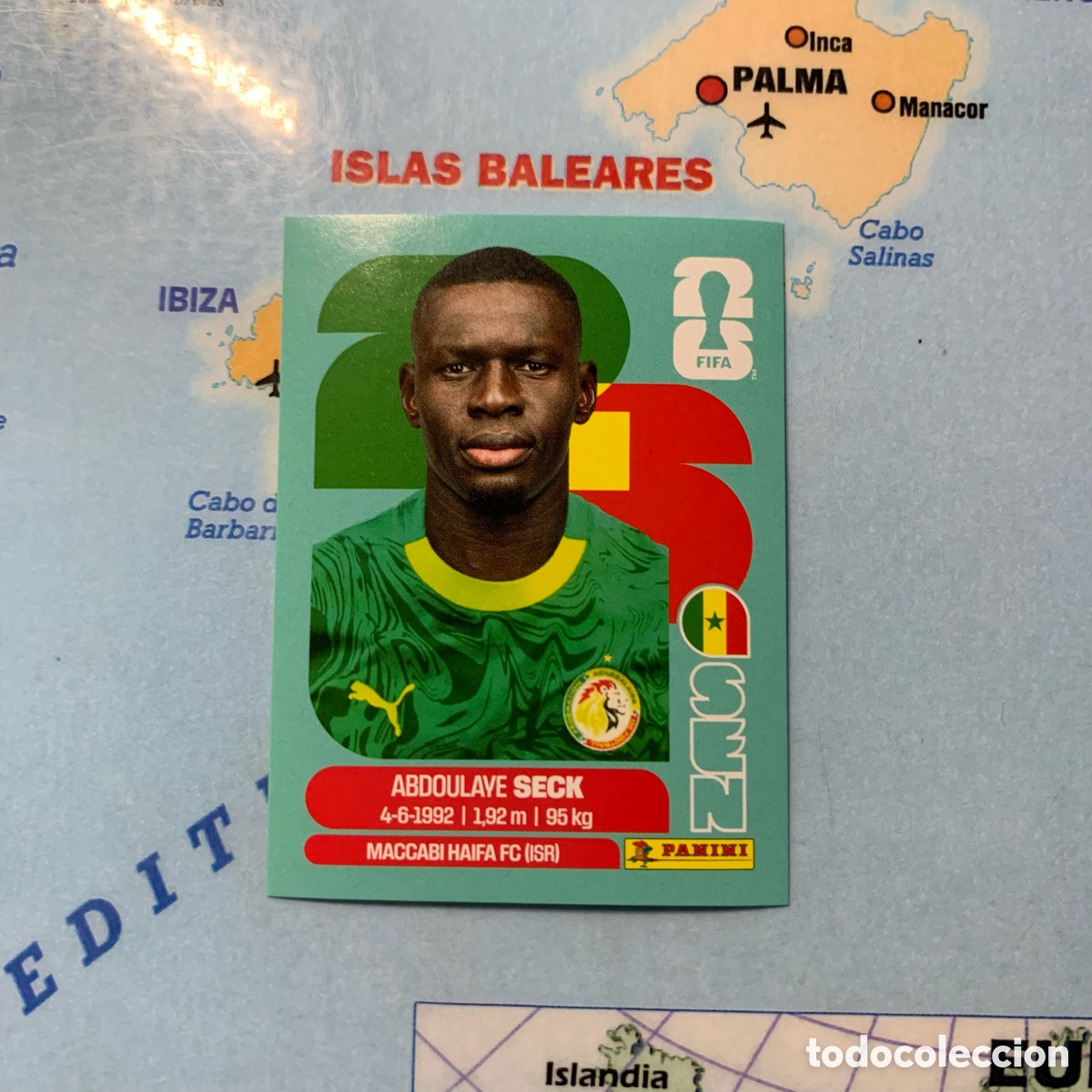 Figurine di Calcio: Senegal n&uacute;mero 5 cromo panini Mundial Fifa World Cup 2026