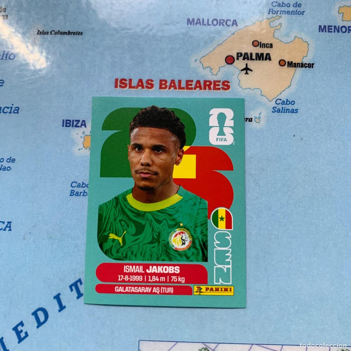 Figurine di Calcio: Senegal n&uacute;mero 6 cromo panini Mundial Fifa World Cup 2026
