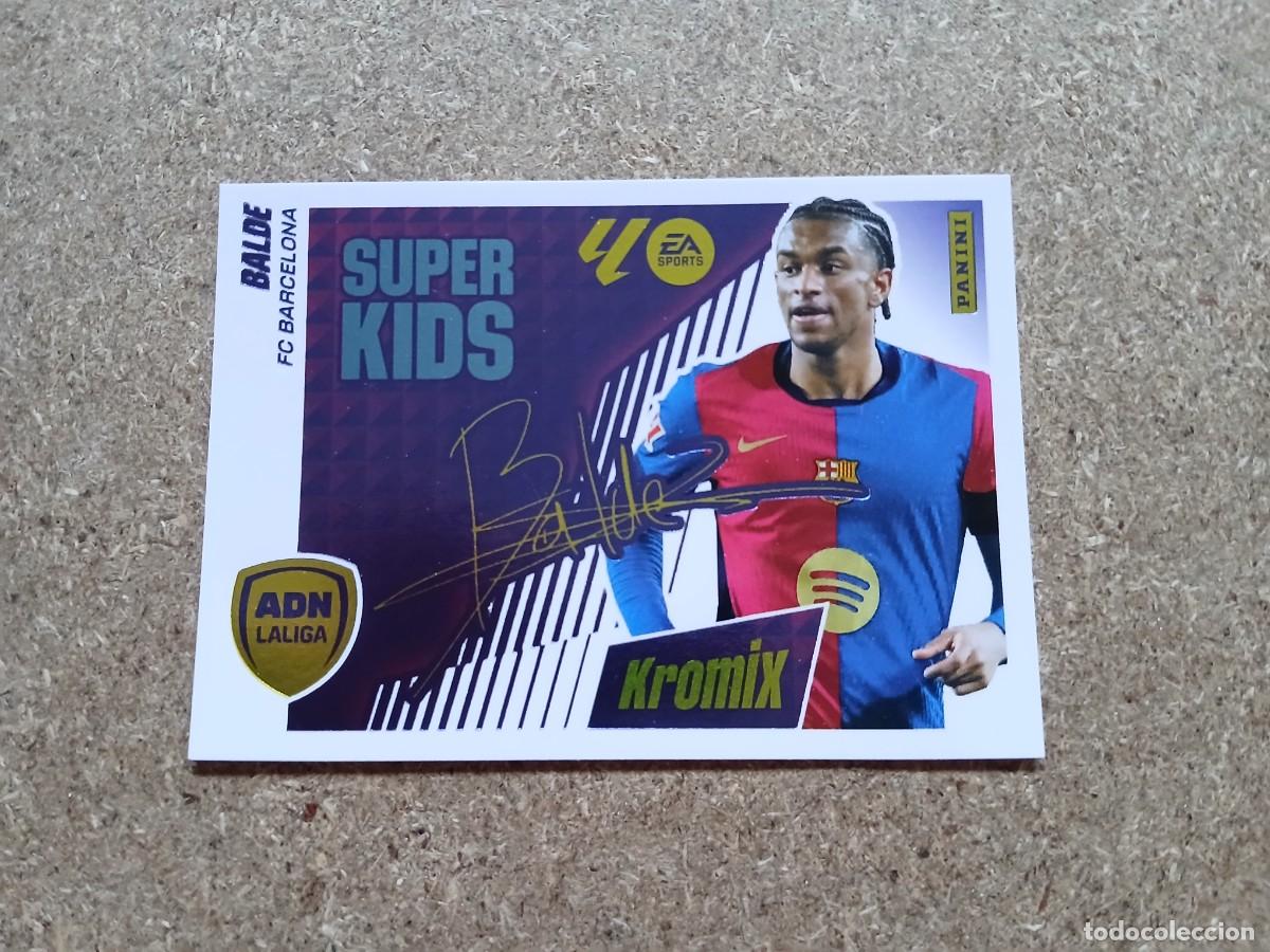 Figurine di Calcio: BALDE - FC BARCELONA ADN LALIGA SUPER KIDS KROMIX N&ordm; K2 LIGA ESTE 2025 2026 - 25 26