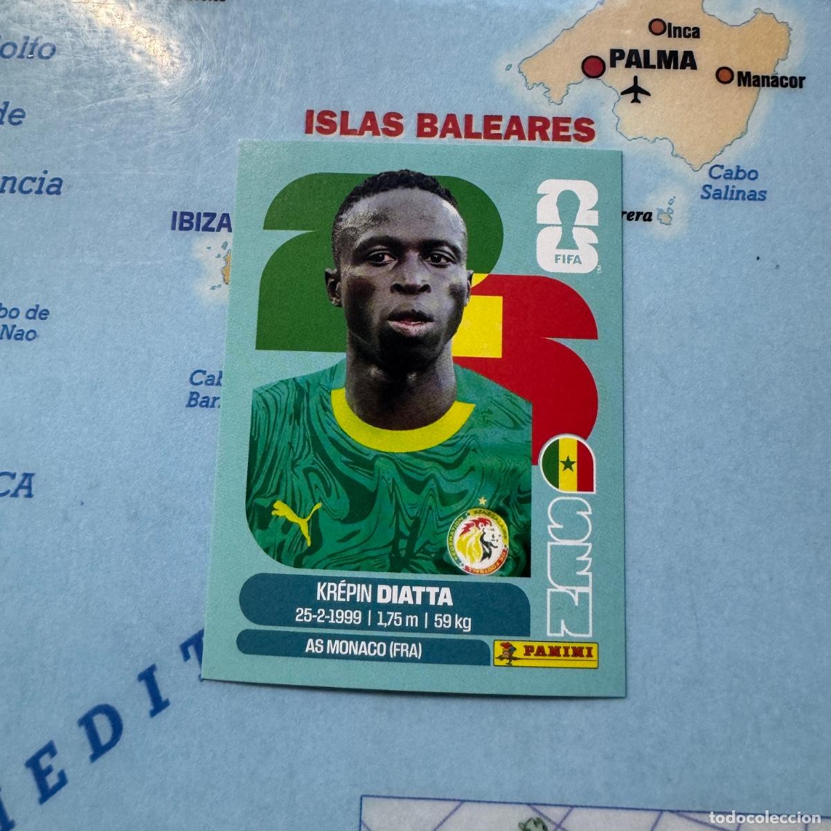 Figurine di Calcio: Senegal n&uacute;mero 20 cromo panini Mundial Fifa World Cup 2026