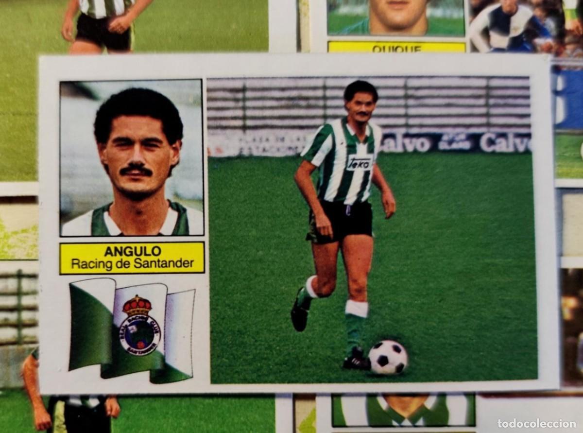 Figurine di Calcio: CROMO LIGA EDICIONES ESTE 82 83 1982-83 ANGULO RACING SANTANDER VERSION CAMISETA RAYAS