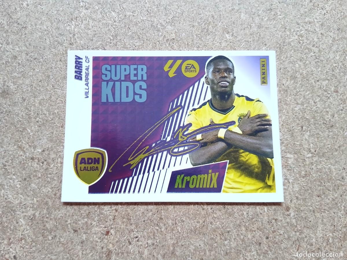 Figurine di Calcio: BARRY - VILLARREAL CF ADN LALIGA SUPER KIDS KROMIX N&ordm; K4 LIGA ESTE 2025 2026 - 25 26