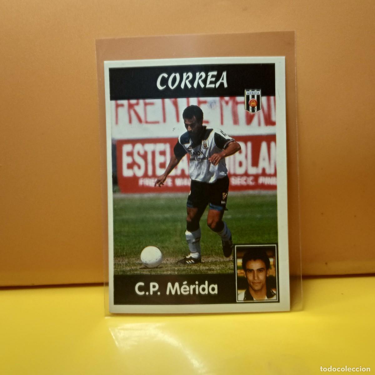 Figurine di Calcio: PANINI SPORTS; MEGACRACKS 1997 1998 97 98 C.P M&Eacute;RIDA CORREA 281