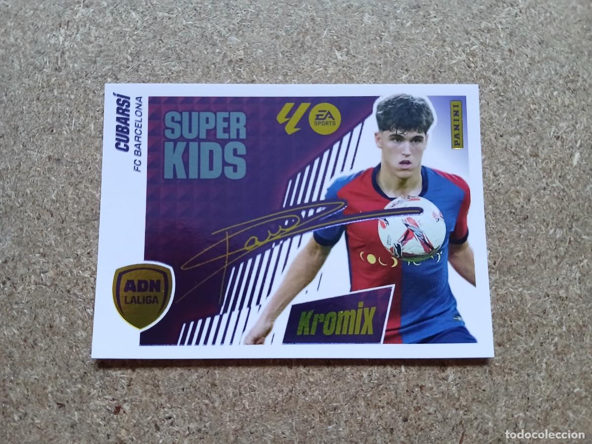 Figurine di Calcio: CUBARSI - FC BARCELONA ADN LALIGA SUPER KIDS KROMIX N&ordm; K6 LIGA ESTE 2025 2026 - 25 26
