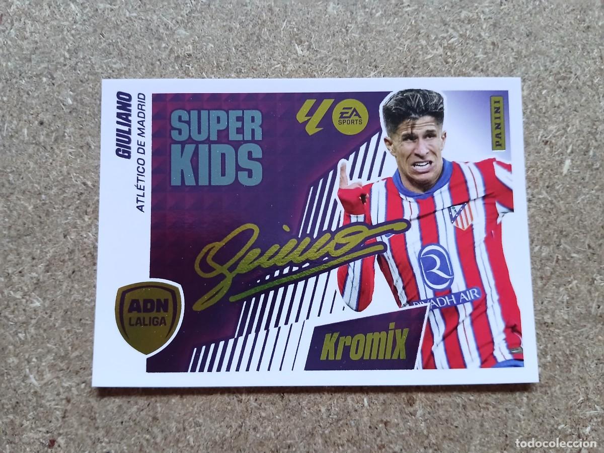 Cromos de f&uacute;tbol: GIULIANO - ATLETICO DE MADRID ADN LALIGA SUPER KIDS KROMIX N&ordm; K9 LIGA ESTE 2025 2026 - 25 26