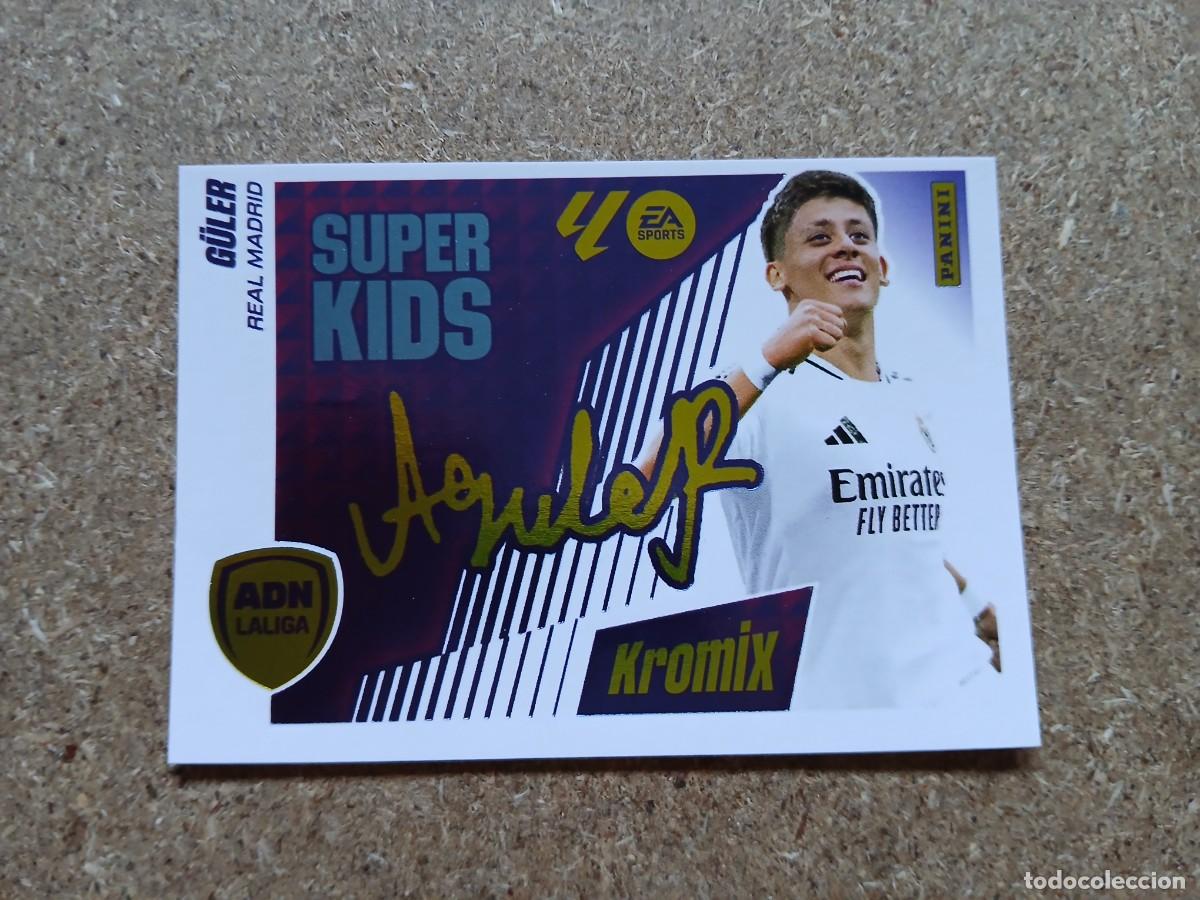 Cromos de f&uacute;tbol: GULER - REAL MADRID ADN LALIGA SUPER KIDS KROMIX N&ordm; K10 LIGA ESTE 2025 2026 - 25 26