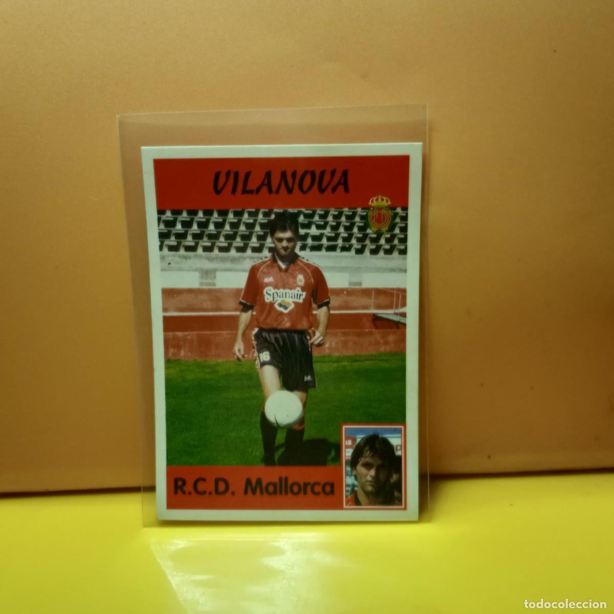 Cromos de f&uacute;tbol: PANINI SPORTS; MEGACRACKS 1997 1998 97 98 R.C.D MALLORCA VILANOVA 315A 315 A
