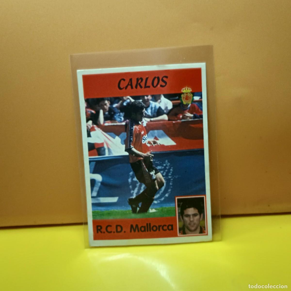 Cromos de f&uacute;tbol: PANINI SPORTS; MEGACRACKS 1997 1998 97 98 R.C.D MALLORCA CARLOS 317