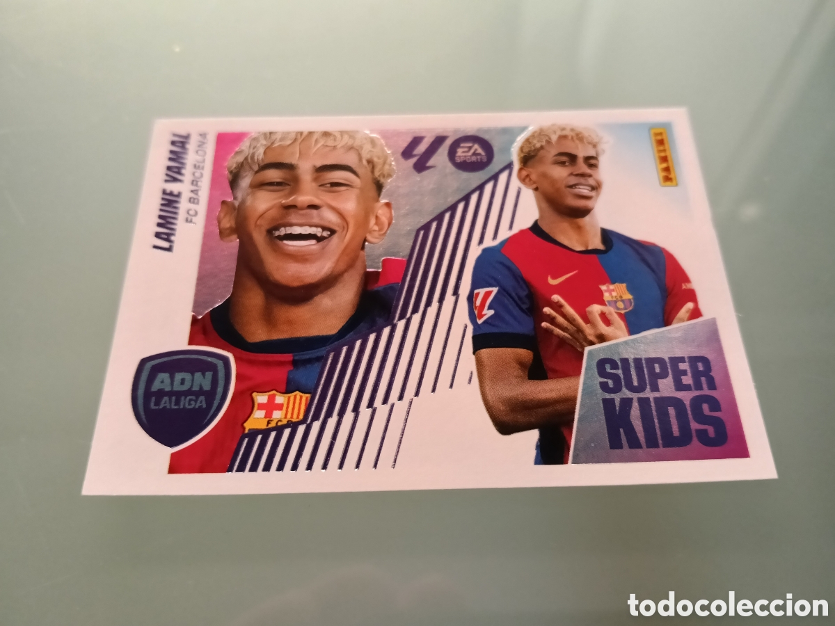 Cromos de f&uacute;tbol: Lamine Yamal - Super Kids 2025-26