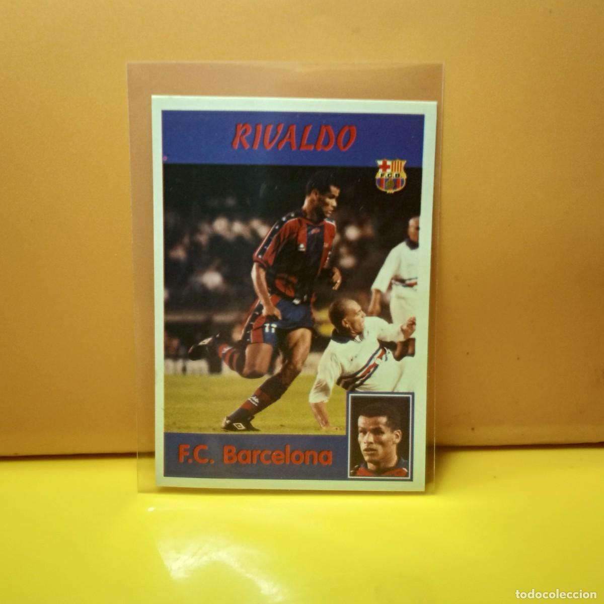 Cromos de f&uacute;tbol: PANINI SPORTS; MEGACRACKS 1997 1998 97 98 (ULTIMOS FICHAJES) F.C BARCELONA RIVALDO 336