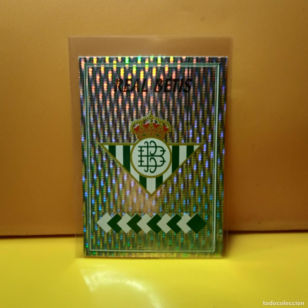 Fu&szlig;ball-Sticker: PANINI SPORTS; MEGACRACKS 1997 1998 97 98 ESCUDO REAL BETIS D