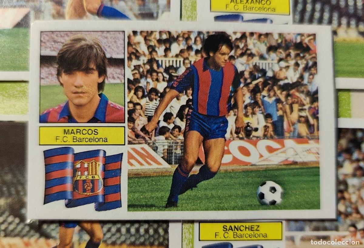 Figurine di Calcio: CROMO LIGA EDICIONES ESTE 82 83 1982-83 MARCOS FC BARCELONA