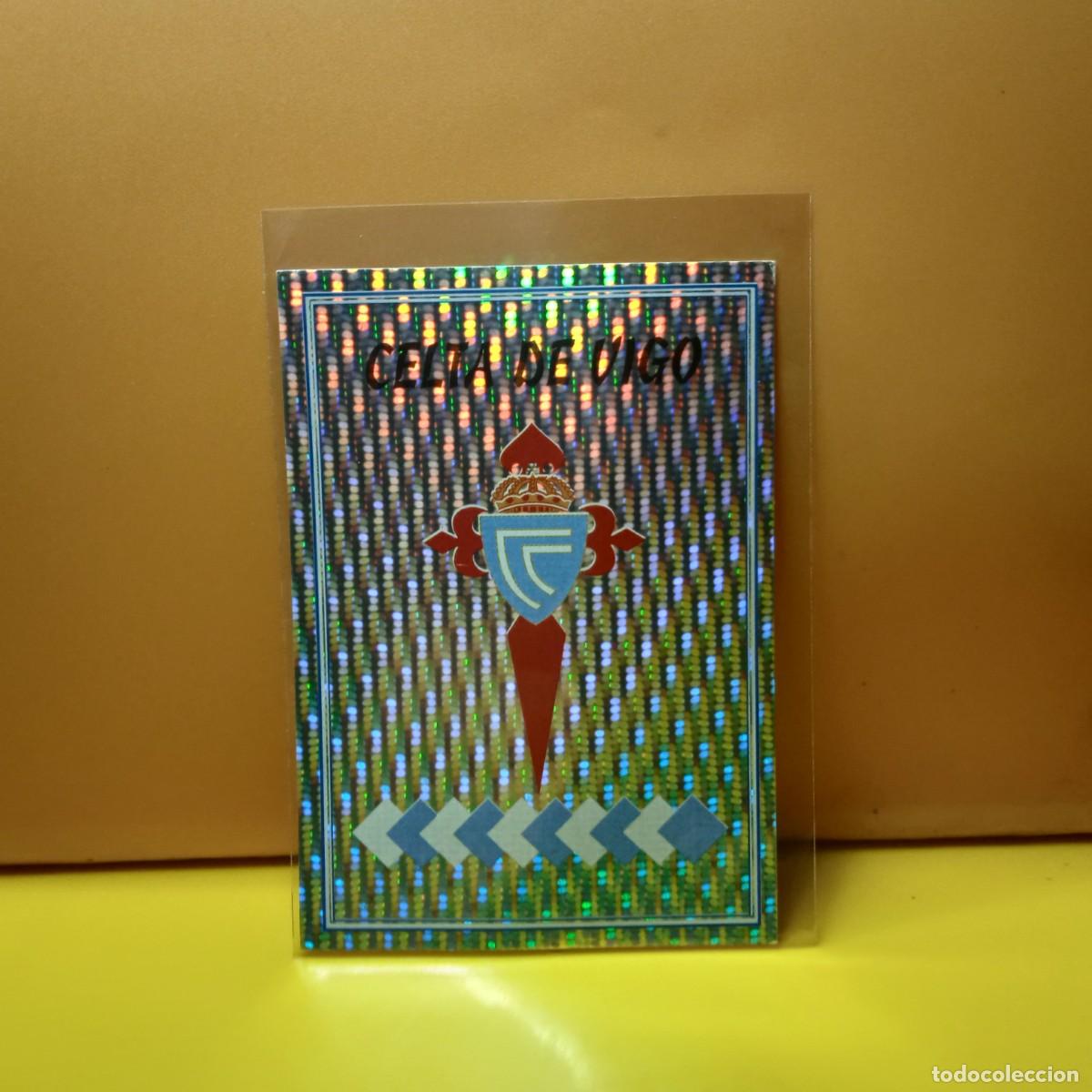 Fu&szlig;ball-Sticker: PANINI SPORTS; MEGACRACKS 1997 1998 97 98 ESCUDO CELTA DE VIGO P