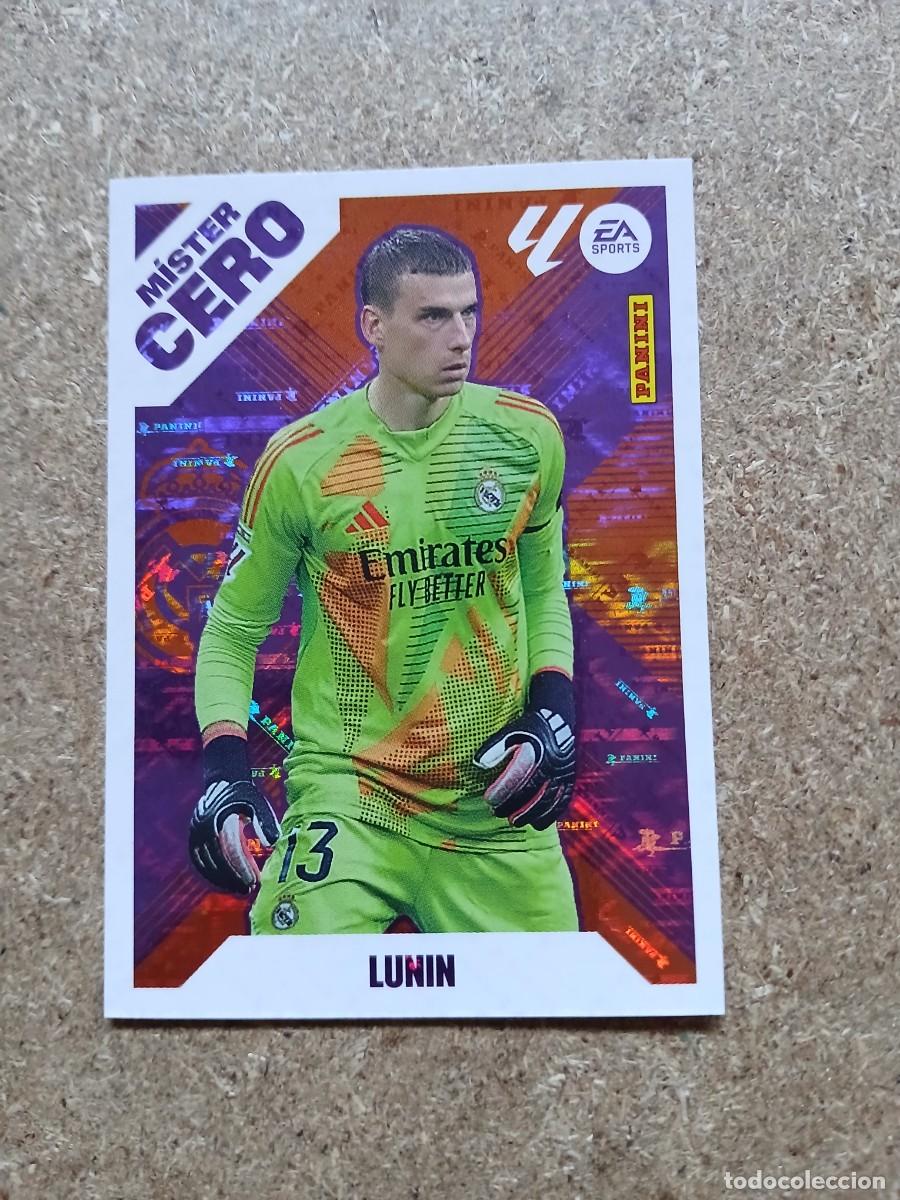 Cromos de Futebol: LUNIN - REAL MADRID MISTER CERO N&ordm; 7 LIGA ESTE 2025 2026 - 25 26