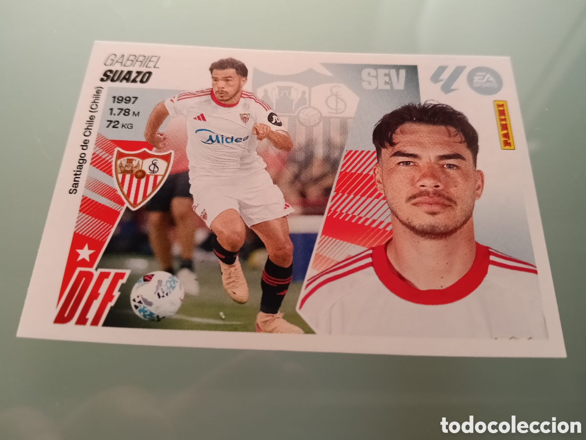 Fu&szlig;ball-Sticker: Suazo UF26 - Liga 2025-26