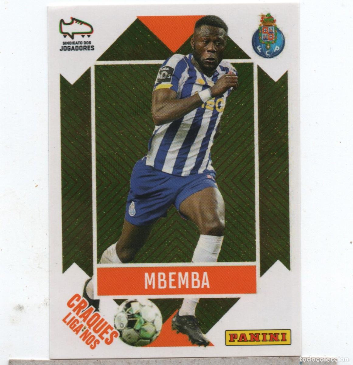 Cromos de f&uacute;tbol: PANINI PORTUGAL LIGA NOS 2020-21 #366 MBEMBA FC. PORTO, GOOD CONDITION