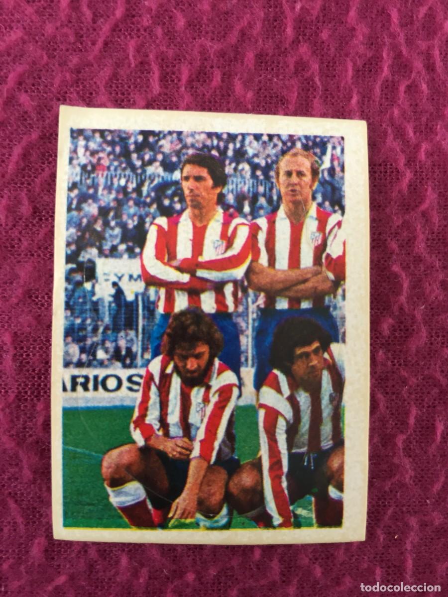 Cromos de f&uacute;tbol: POSTER CENTRAL - ADHESIVO LIGA 78 79 CROMO N&ordm; 11 AT MADRID ATLETICO ORIGINAL SIN PEGAR NUNCA