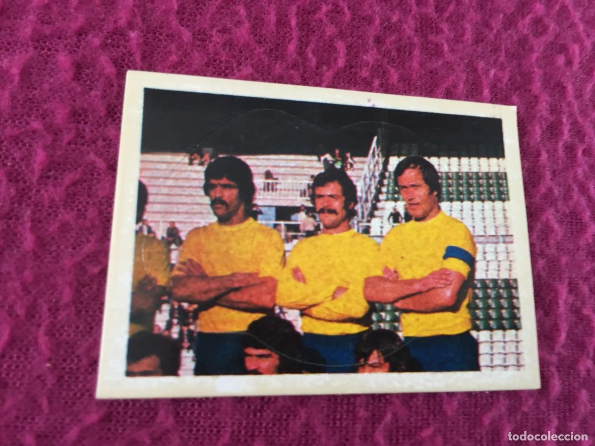 Cromos de f&uacute;tbol: U.D Las Palmas liga 78 79 1978 1979 ediciones este Cromo adhesivo n&ordm; 14 poster central NUNCA PEGADO