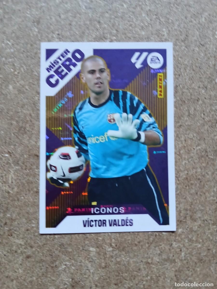 Cromos de f&uacute;tbol: VICTOR VALDES - FC BARCELONA MISTER CERO ICONOS N&ordm; 16 LIGA ESTE 2025 2026 - 25 26