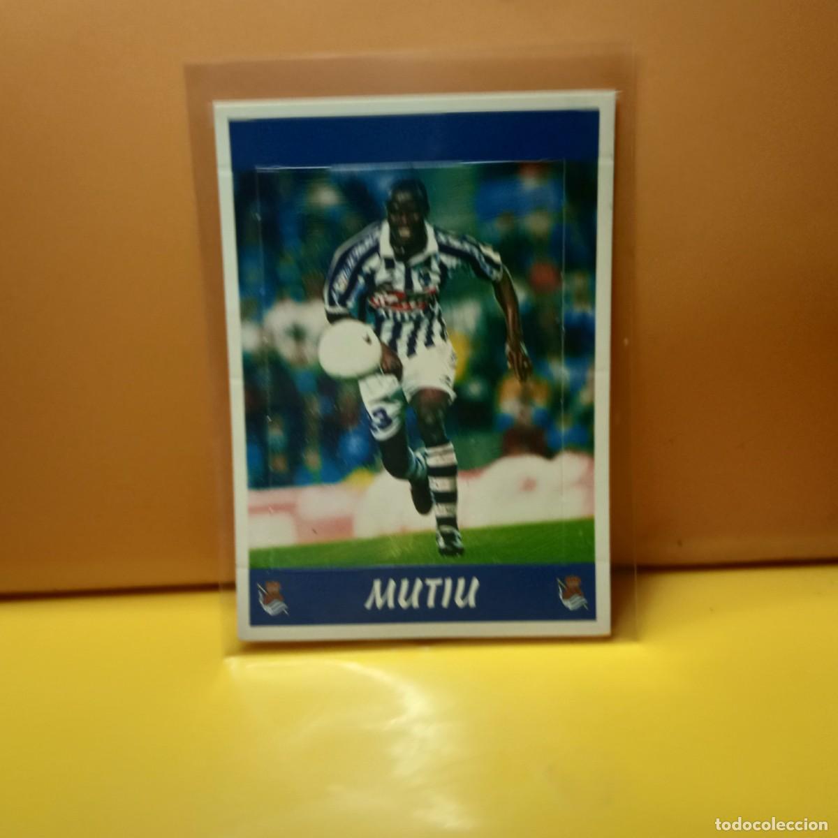 Cromos de f&uacute;tbol: PANINI SPORTS; MEGACRACKS 1997 1998 97 98 POP UPS REAL SOCIEDAD MUGTIU SIN N&ordm;