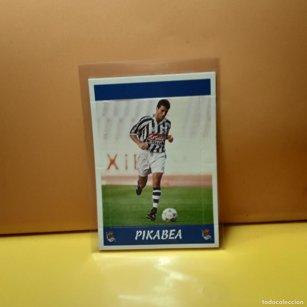 Football Stickers: PANINI SPORTS; MEGACRACKS 1997 1998 97 98 POP UPS REAL SOCIEDAD PIKABEA SIN N&ordm;