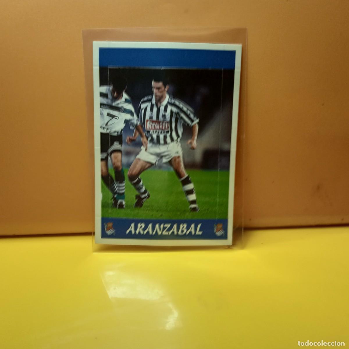 Cartes &agrave; collectionner de Football: PANINI SPORTS; MEGACRACKS 1997 1998 97 98 POP UPS REAL SOCIEDAD ARANZABAL SIN N&ordm;