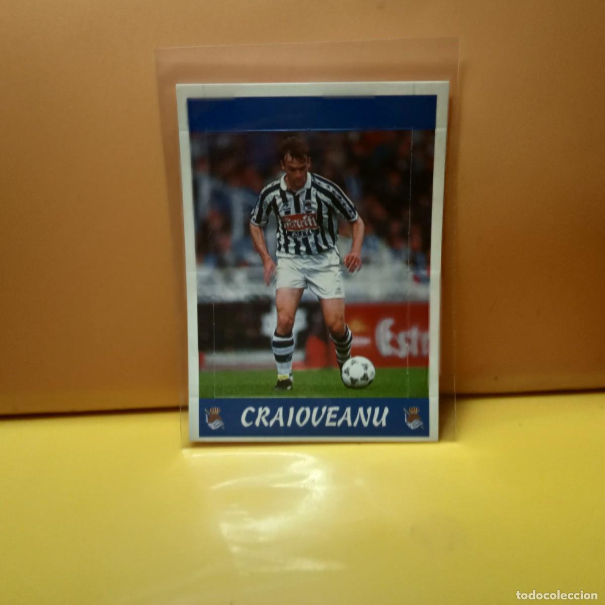 Cromos de f&uacute;tbol: PANINI SPORTS; MEGACRACKS 1997 1998 97 98 POP UPS REAL SOCIEDAD CRAIOVEANU 126