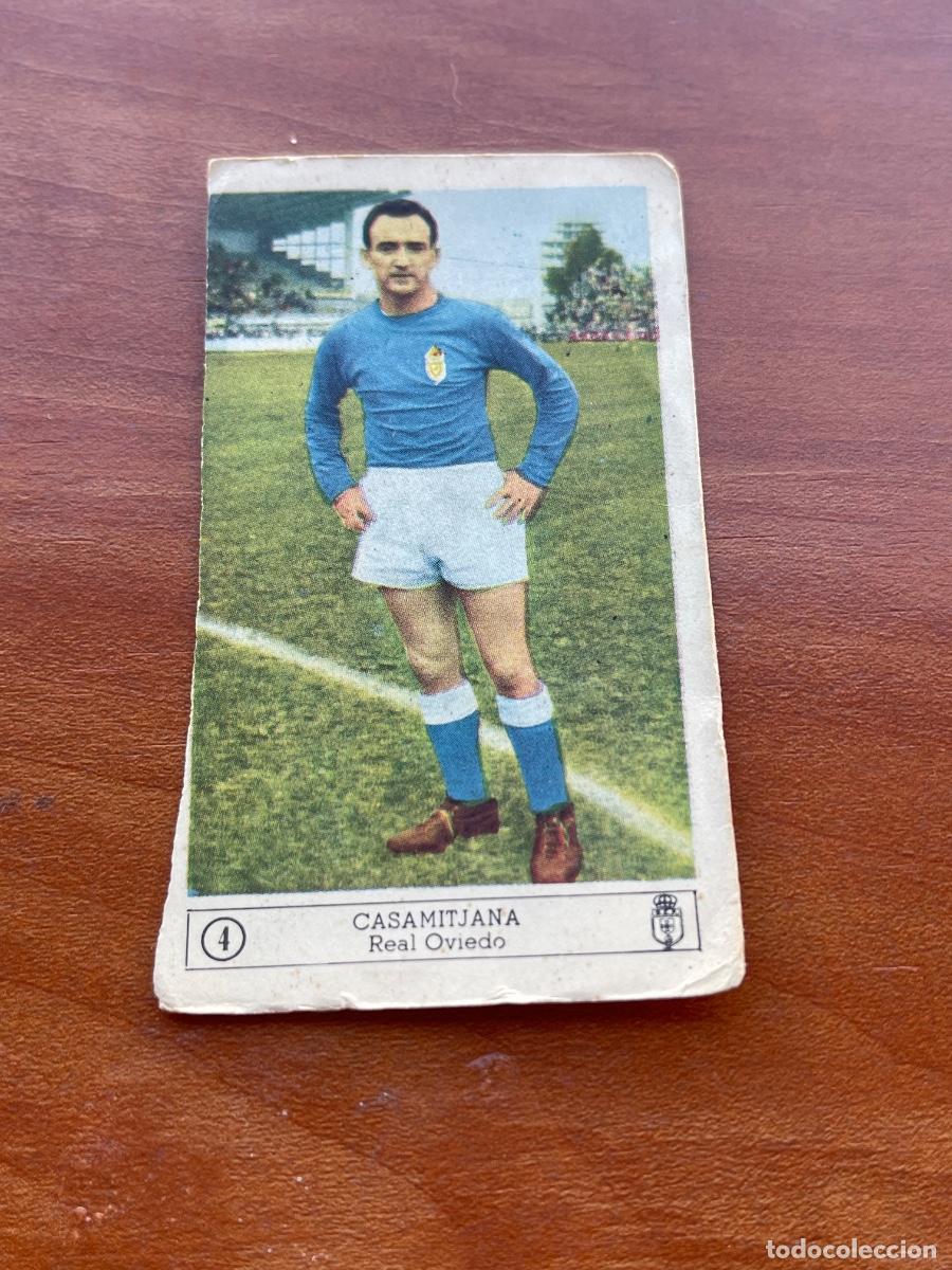Cromos de f&uacute;tbol: CASAMITJANA OVIEDO FERCA 1960 1961 CROMO FUTBOL LIGA 60 61 - SIN PEGAR