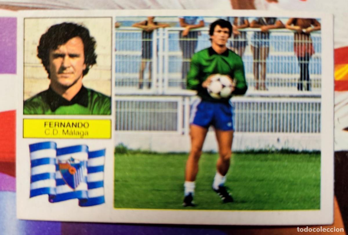 Cromos de f&uacute;tbol: CROMO LIGA EDICIONES ESTE 82 83 1982-83 FERNANDO COLOCA MALAGA