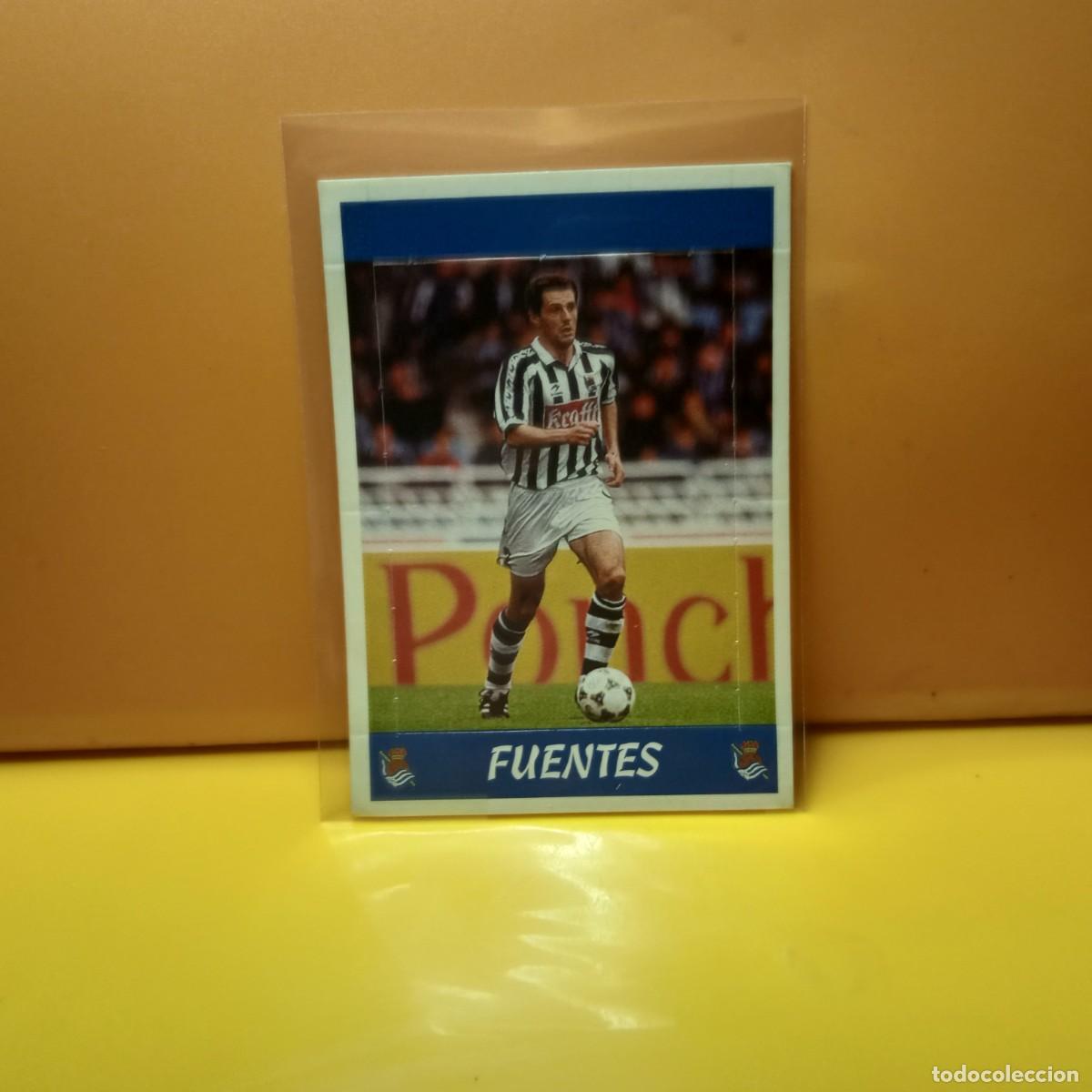 Cromos de f&uacute;tbol: PANINI SPORTS; MEGACRACKS 1997 1998 97 98 POP UPS REAL SOCIEDAD FUENTES SIN N&ordm;