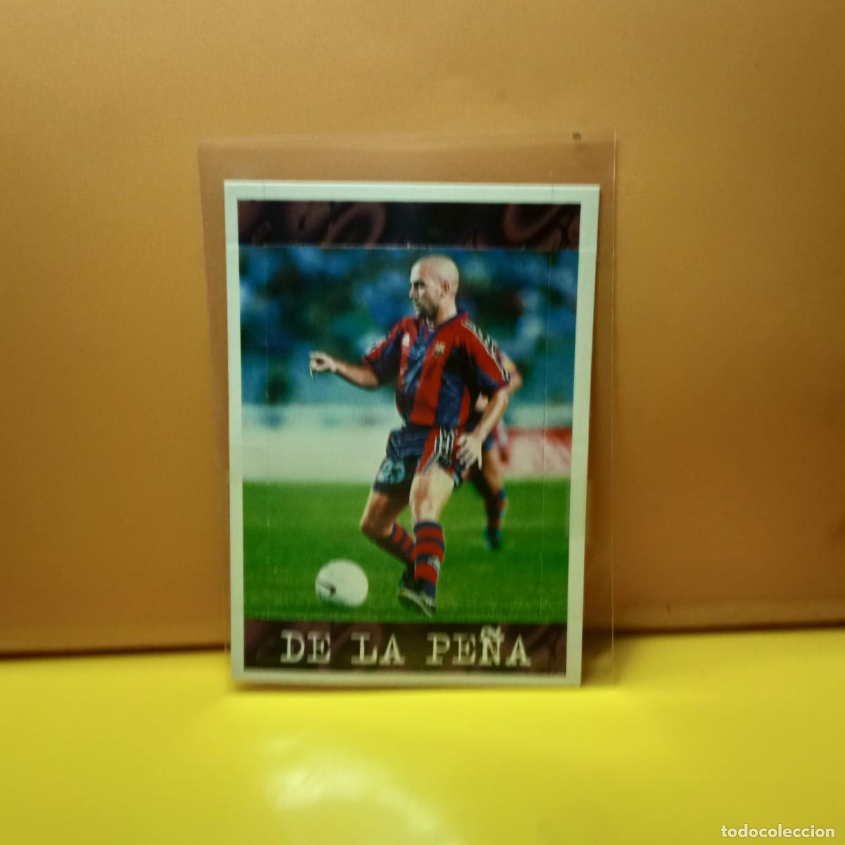 Cromos de f&uacute;tbol: PANINI SPORTS; MEGACRACKS 1997 1998 97 98 POP UPS F.C BARCELONA DE LA PE&Ntilde;A