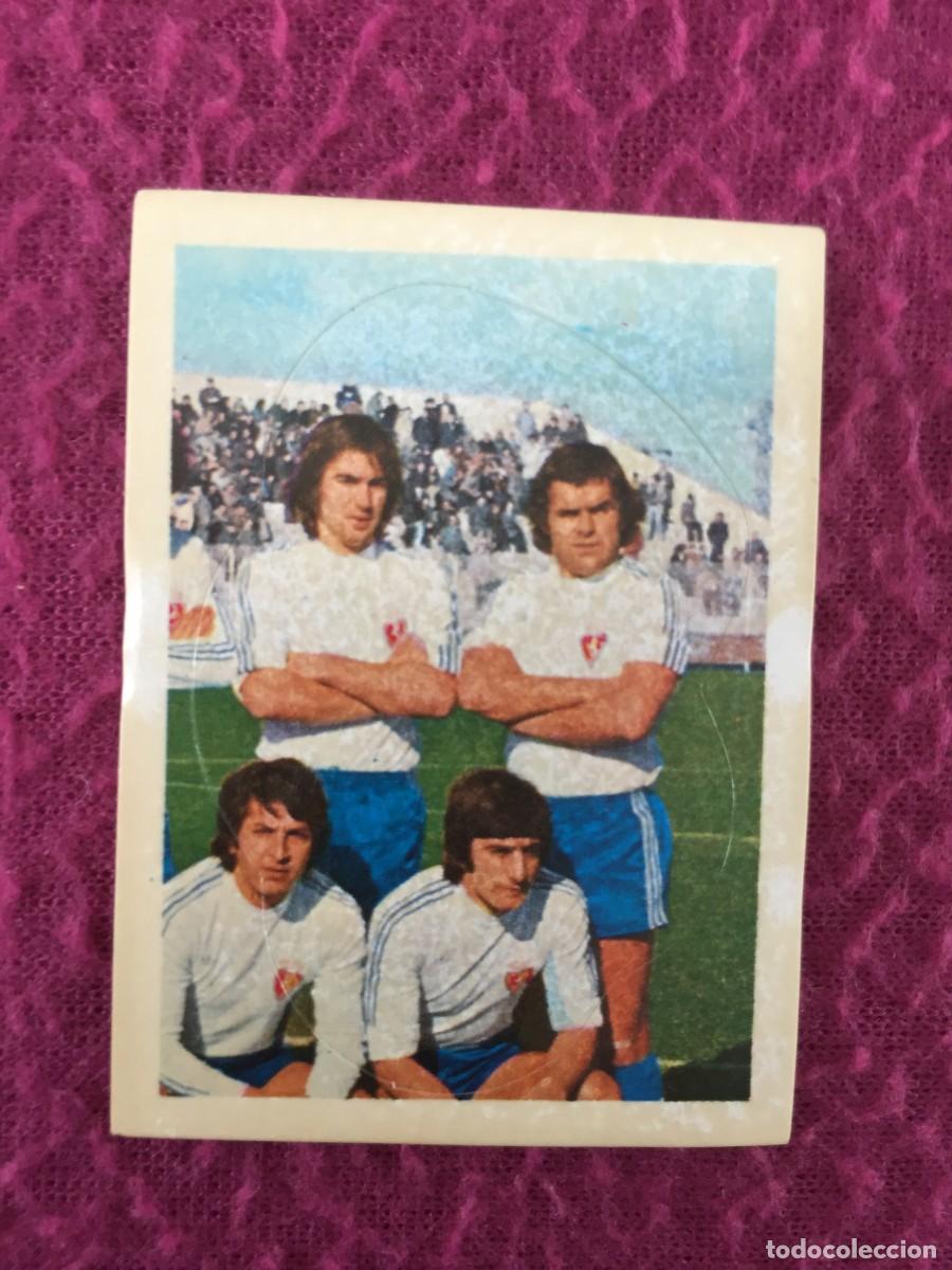 Cromos de f&uacute;tbol: POSTER ADHESIVO LIGA 78 79 CROMO N&ordm; 32 ZARAGOZA ORIGINAL SIN PEGAR NUNCA