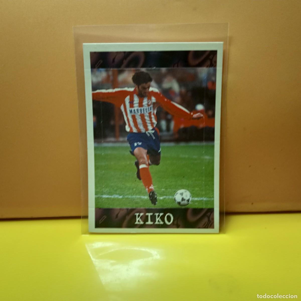 Cromos de f&uacute;tbol: PANINI SPORTS; MEGACRACKS 1997 1998 97 98 POP UPS ATL&Eacute;TICO DE MADRID KIKO