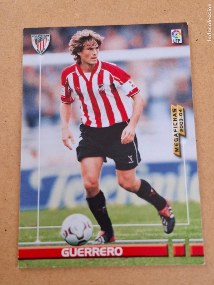Cromos de f&uacute;tbol: MEGAFICHAS 2003 2004 03 04 - 32 GUERRERO - ATHLETIC CLUB ( CM )
