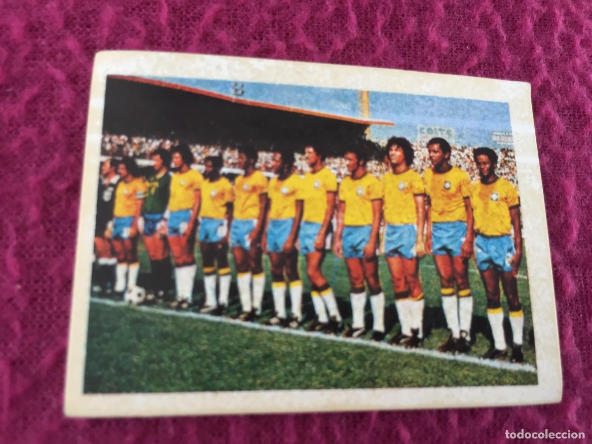 Cromos de f&uacute;tbol: ESTE LIGA 1978-1979 ADHESIVO N&ordm; 40 BRASIL - CROMO POSTER CENTRAL 78-79 - NUNCA PEGADO