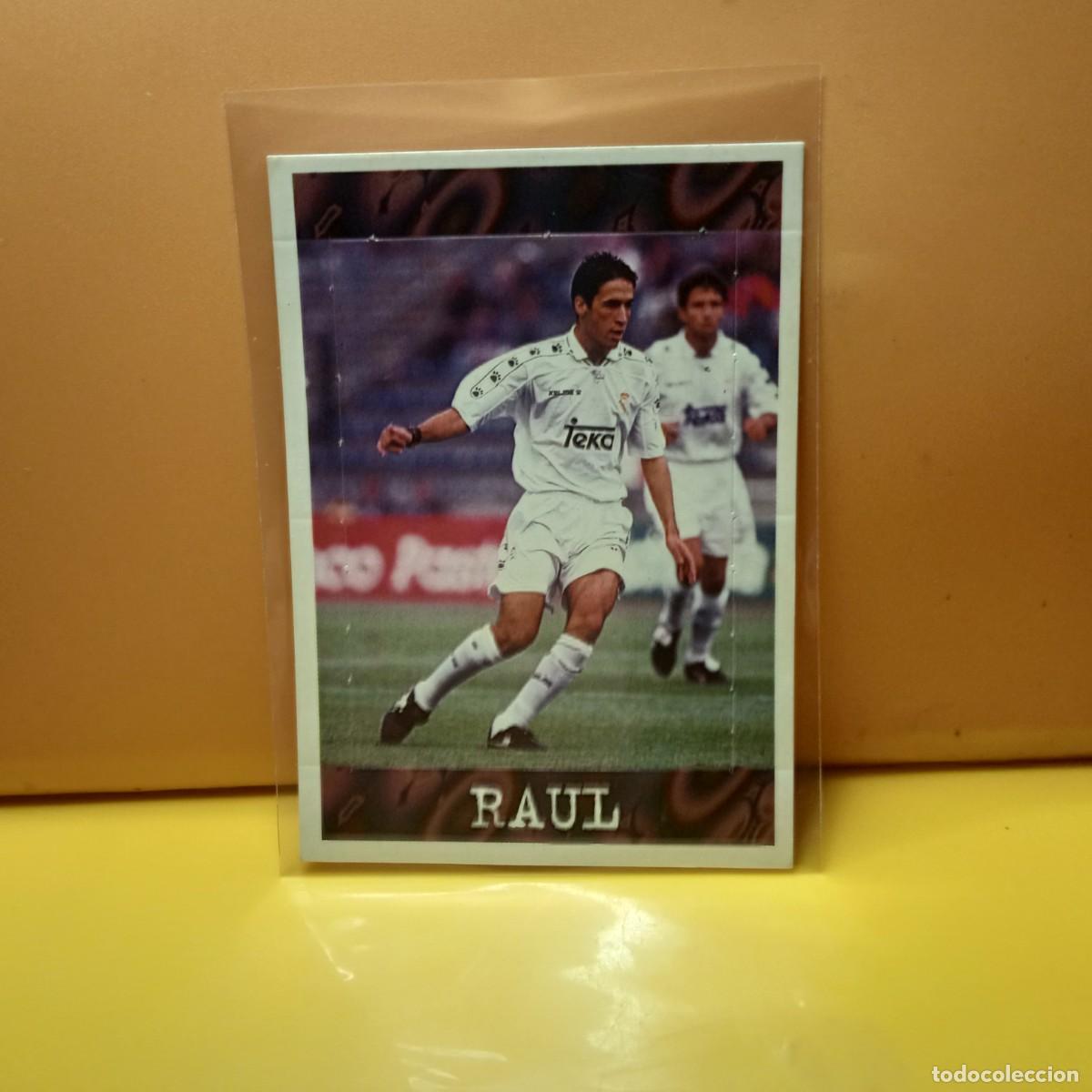 Cromos de f&uacute;tbol: PANINI SPORTS; MEGACRACKS 1997 1998 97 98 POP UPS REAL MADRID RAUL