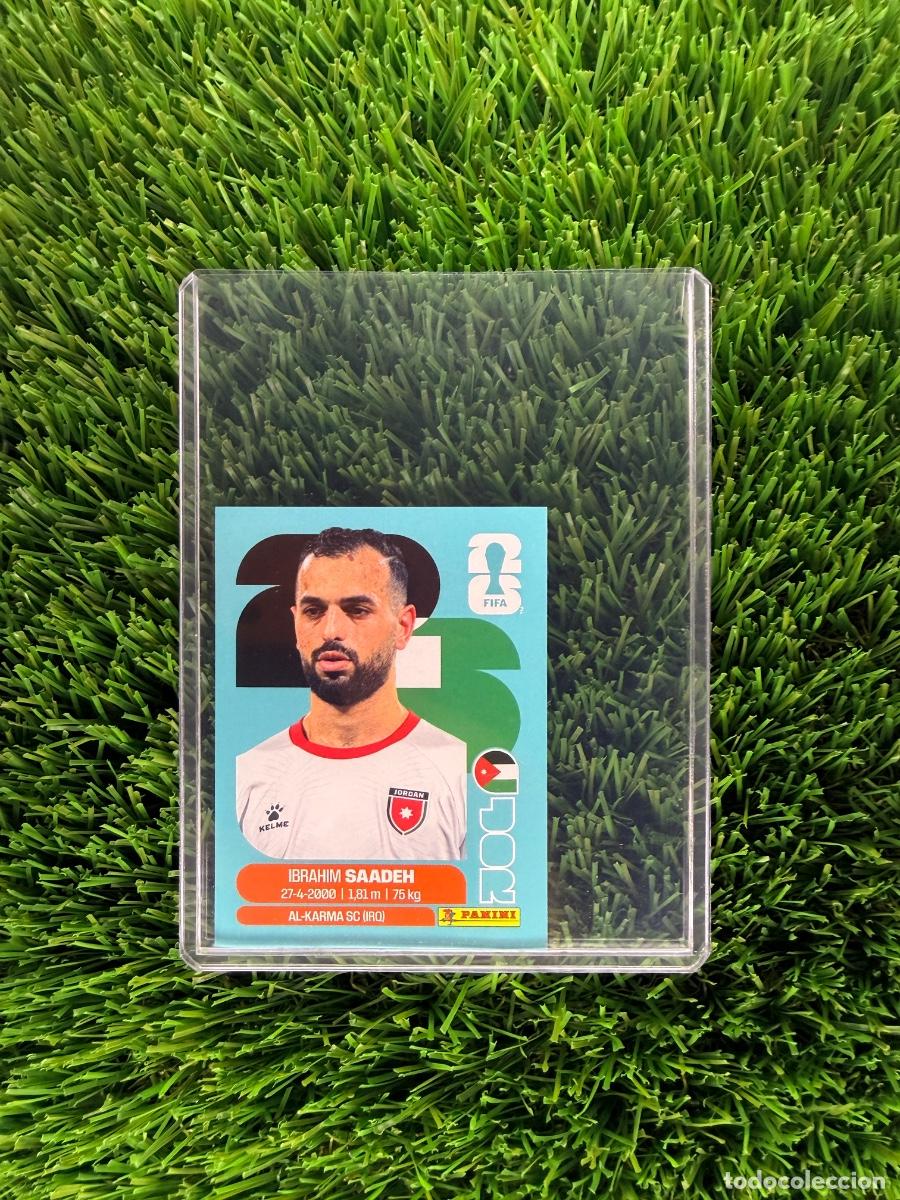 Cromos de f&uacute;tbol: N&ordm; JOR9 Ibrahim Saadeh Jordania Mundial 2026 Stickers