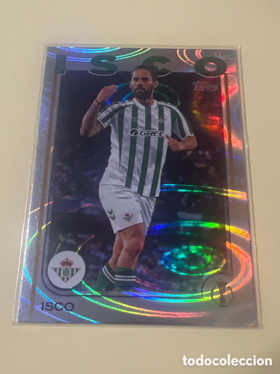 Cromos de f&uacute;tbol: C2753. Isco 143 Topps Chrome 2025-25 Betis