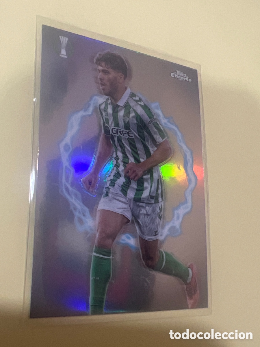 Cromos de f&uacute;tbol: C2754. 2024-25 Topps Cromo UEFA Abde Ezzalzouli #CP-26 C&iacute;rculo de Poder Real Betis