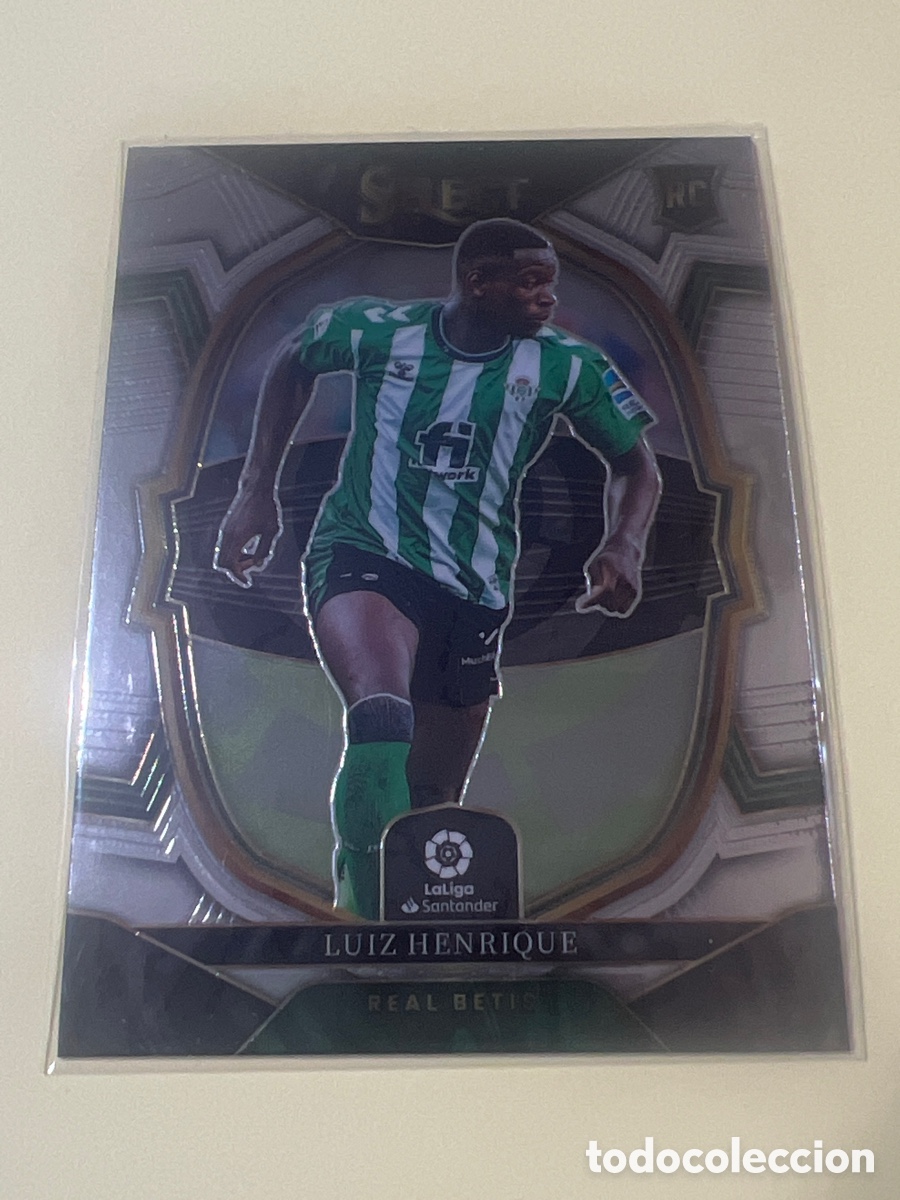 Cromos de f&uacute;tbol: C2760. PANINI SELECT LA LIGA 2022-23 - 68 LUIZ HENRIQUE (REAL BETIS)