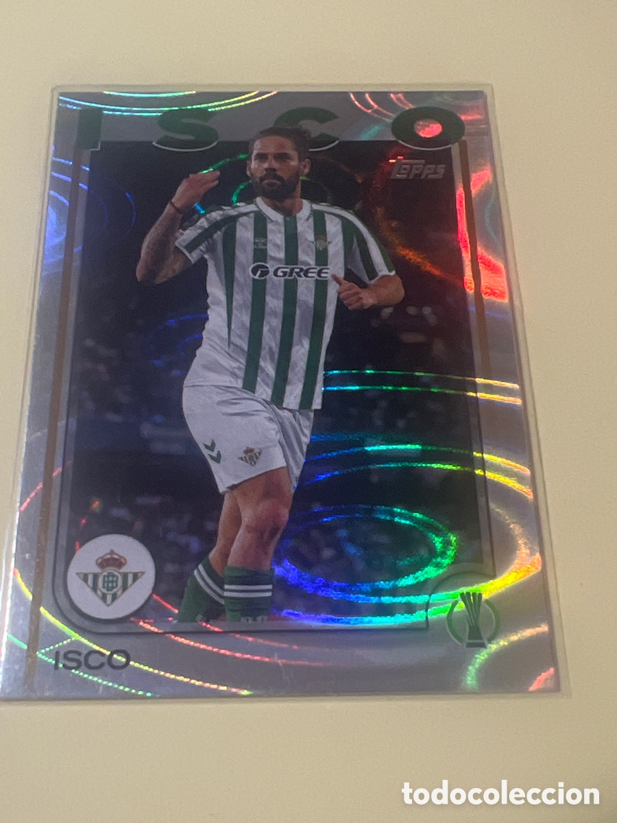 Cromos de f&uacute;tbol: C2763. Isco 143 Topps Chrome 2025-25 Betis