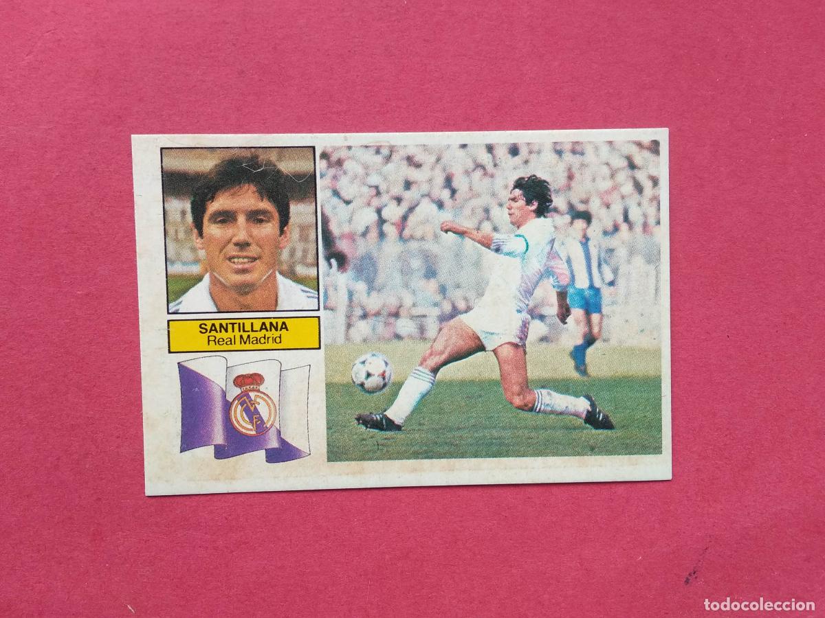 Cromos de f&uacute;tbol: EDICIONES ESTE LIGA 82 83 1982 1983 CROMO DESPEGADO VERSION SANTILLANA REAL MADRID SIN PUBLICIDAD